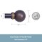 Kenney Mfg Kenney Chelsea 5/8" Standard Decorative Window Curtain Rod, 28-48", Oil Rubbed Bronze KN71700V1 - alternate 4